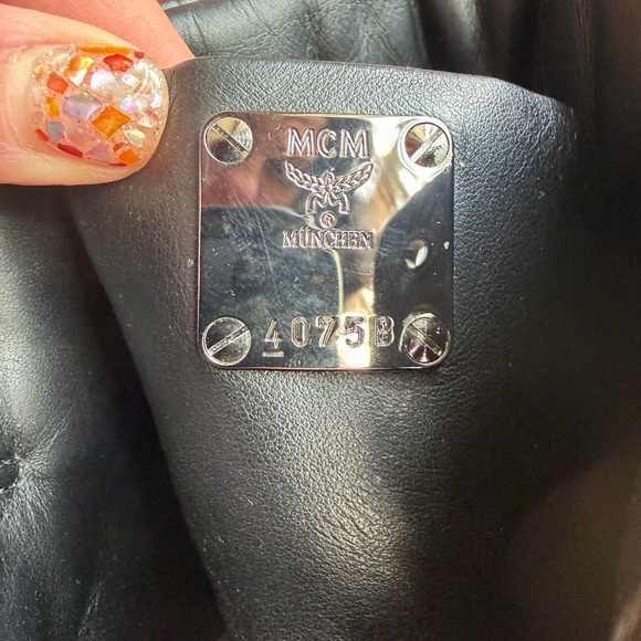 MCM Black High-Top Sneakers - Picture 2 of 9